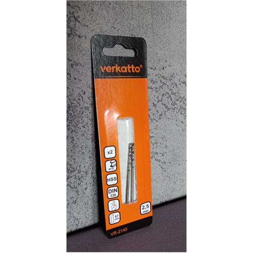 MULTI_Verkatto_wiertło_HSS_do_metalu_szlifowane_2,5mm